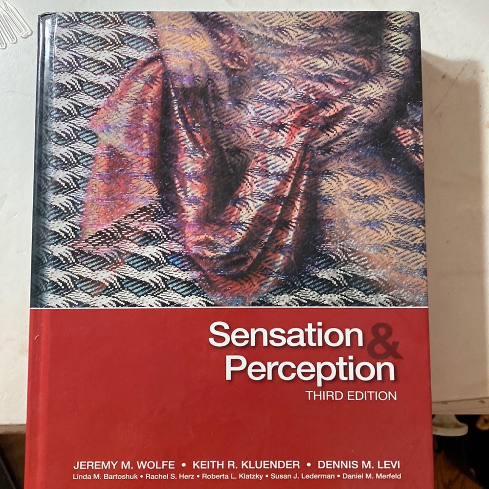 Sensation & perception 3rd edition